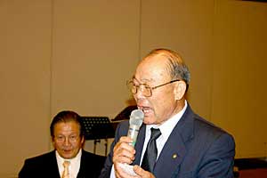 栃木県ボランティア連絡協議会長 石澤明様の乾杯で始まりました